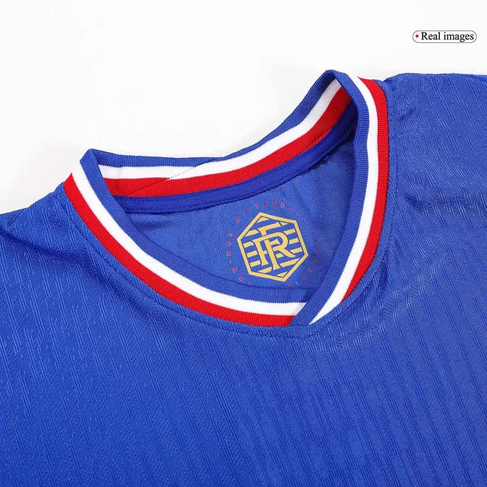 France Home Authentic Soccer Jersey EURO - Image 6