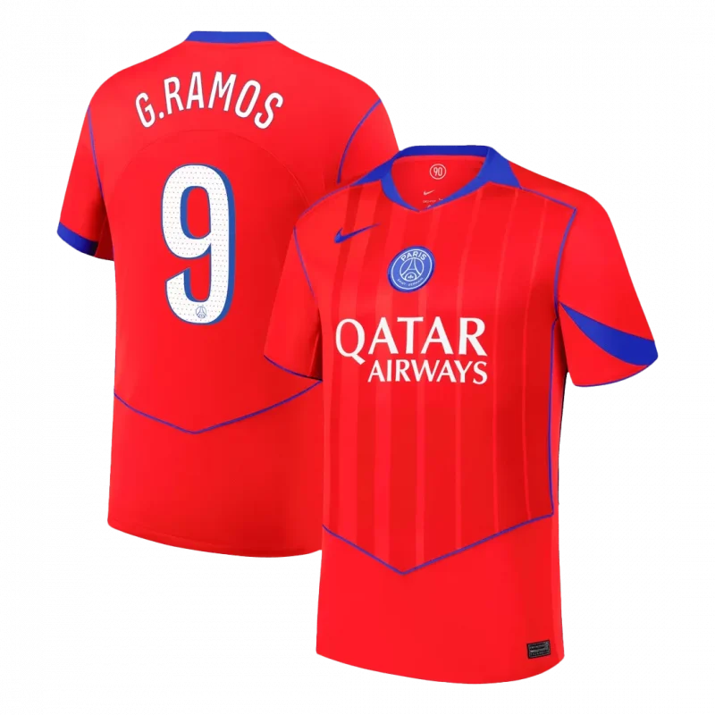 G.RAMOS #9 PSG Third Away Soccer Jersey 2025/26