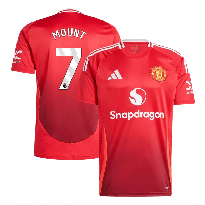 MOUNT #7 Manchester United Home Soccer Jersey