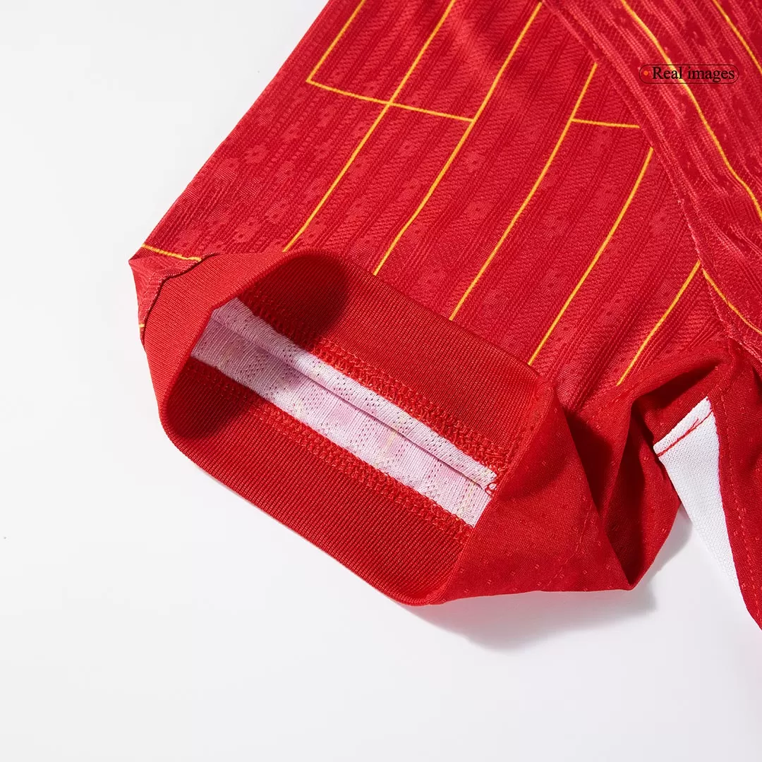 CHAMPIONS #20 Liverpool Home Authentic Soccer Jersey - Image 9