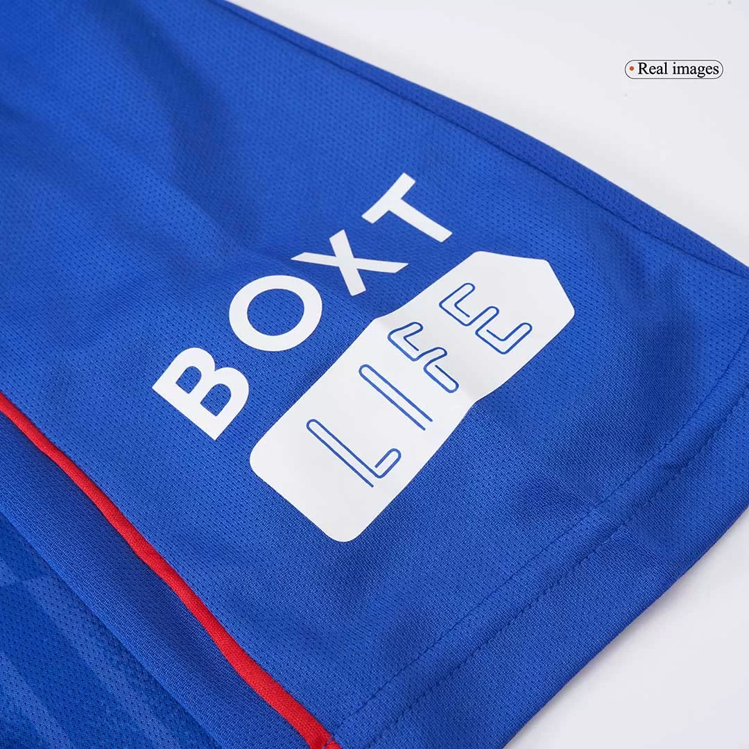 Glasgow Rangers Home Soccer Jersey - Image 11