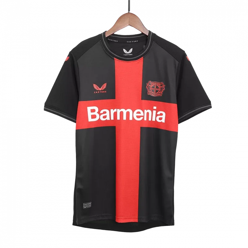 Bayer 04 Leverkusen Home Authentic Soccer Jersey 2023/24