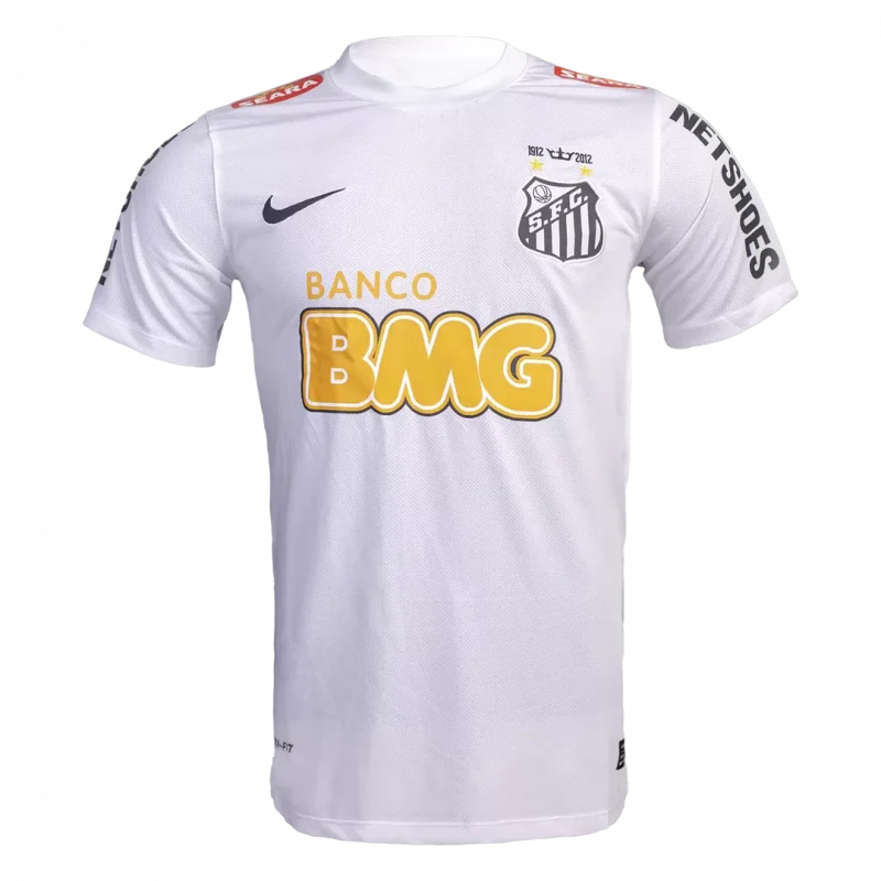 Vintage Soccer Jersey Santos FC Home 2012