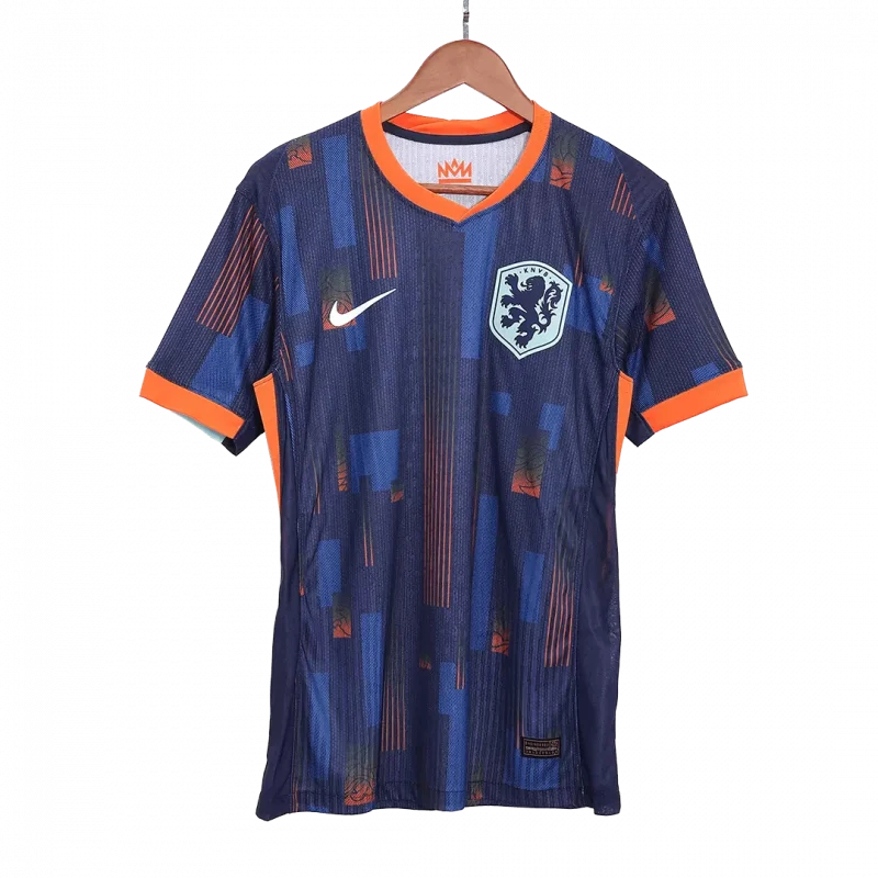 Netherlands Away Authentic Soccer Jersey EURO