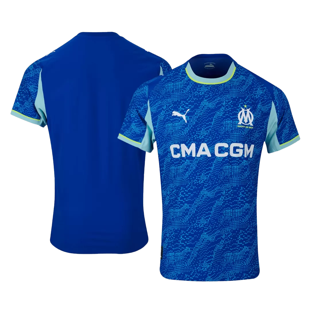 Marseille Third Away Authentic Soccer Jersey 2025/26 - Image 3