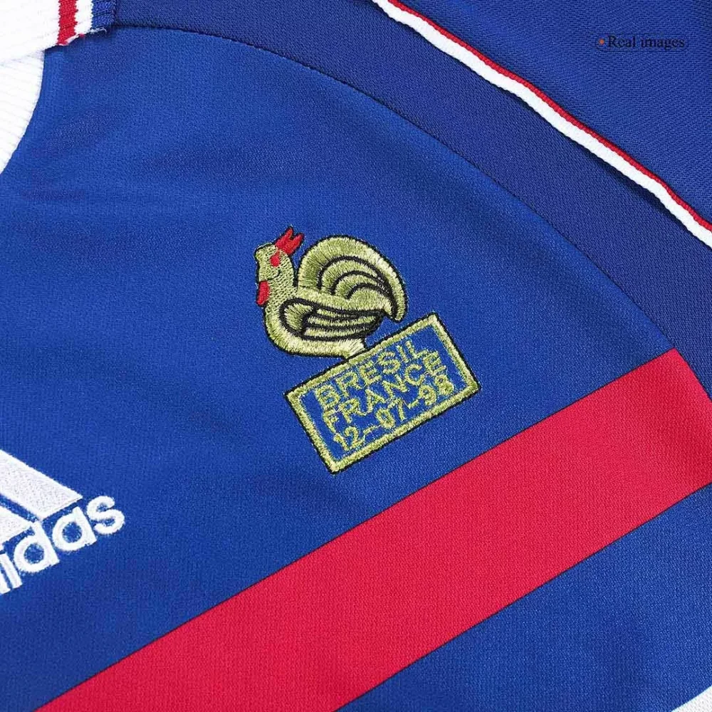 Vintage Soccer Jersey France Home 1998 - Image 6