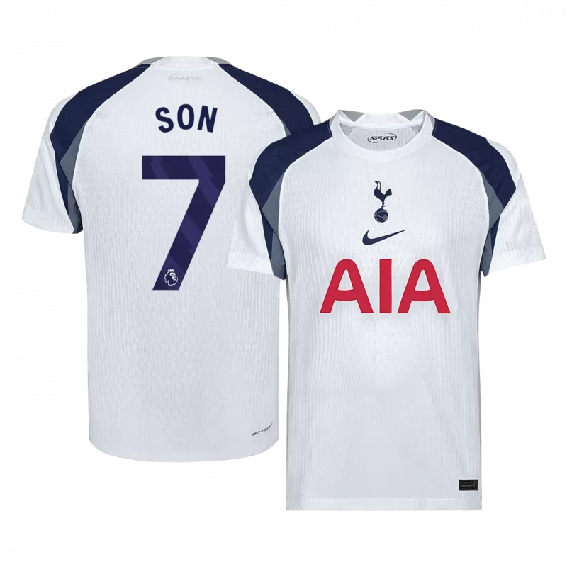 SON #7 Tottenham Hotspur Home Player Version Jersey 2025/26