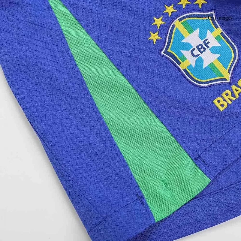 Brazil Home Soccer Shorts - Image 9