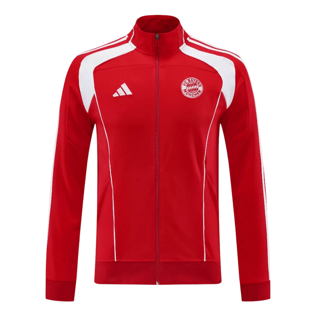 Bayern Munich Jacket Tracksuit 2025/26 Red - Image 8