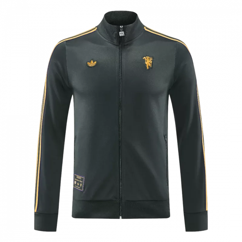 Manchester United Track Jacket 2025/26 - Black