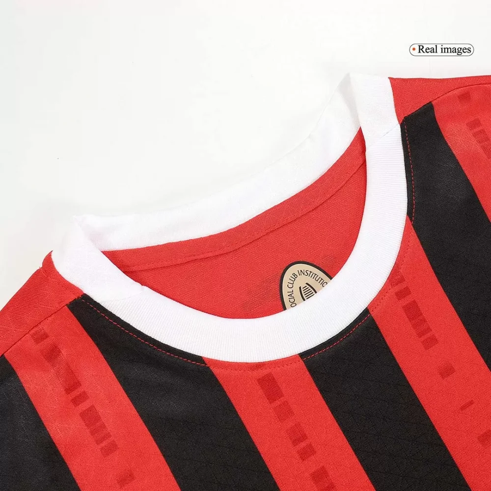 RAFA LEÃO #10 AC Milan Home Authentic Soccer Jersey - Image 2