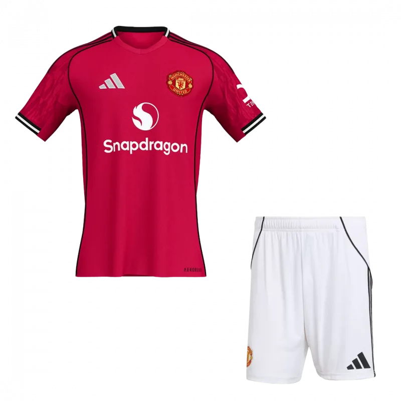 Manchester United Home Jerseys Kit 2025/26