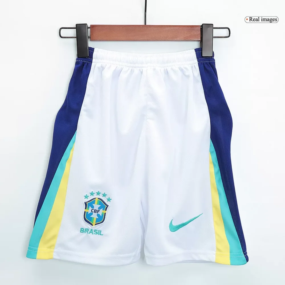 Brazil Away Kids Soccer Jerseys Kit Copa America - Image 6
