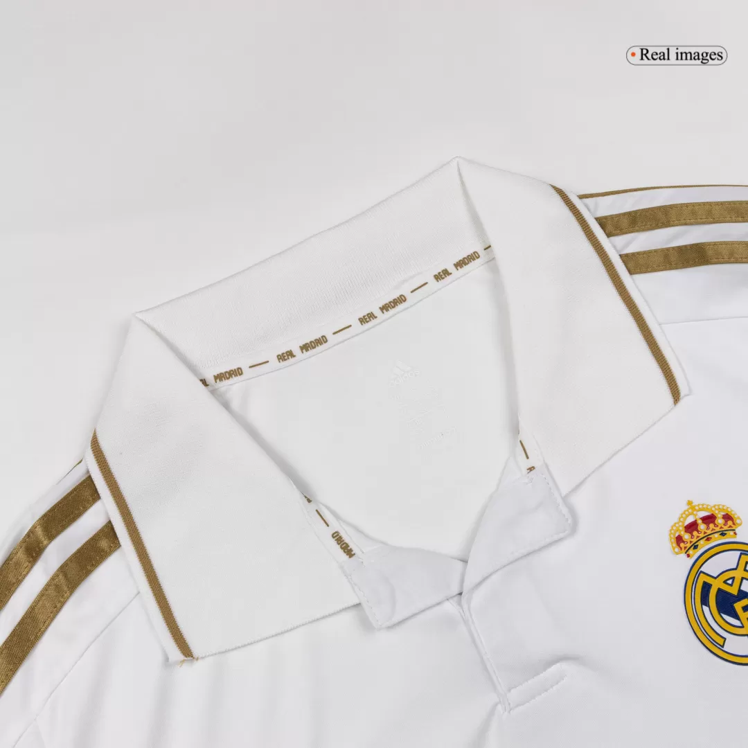 Retro Soccer Jersey Real Madrid Home Long Sleeve 2011/12 - Image 5