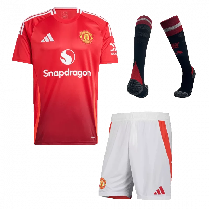 Manchester United Home Jerseys Full Kit