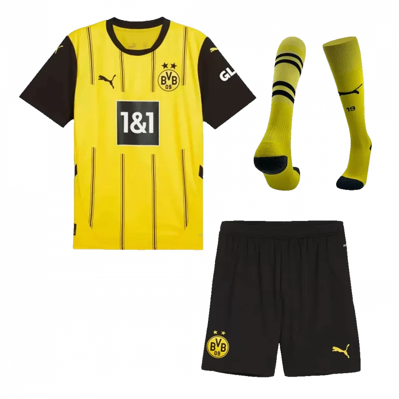 Borussia Dortmund Home Jerseys Full Kit