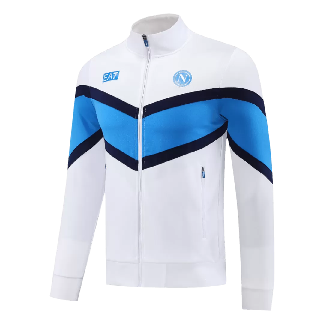 Napoli Jacket Tracksuit 2025/26 White - Image 8