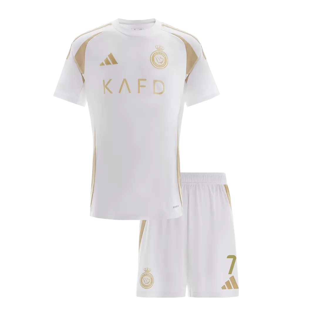 RONALDO #7 Al Nassr Third Away Kids Soccer Jerseys Kit - ACL - Image 2