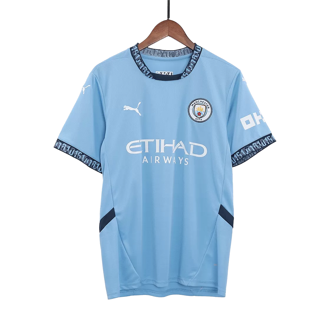 HAALAND #9 Manchester City Home Soccer Jersey - UCL - Image 4