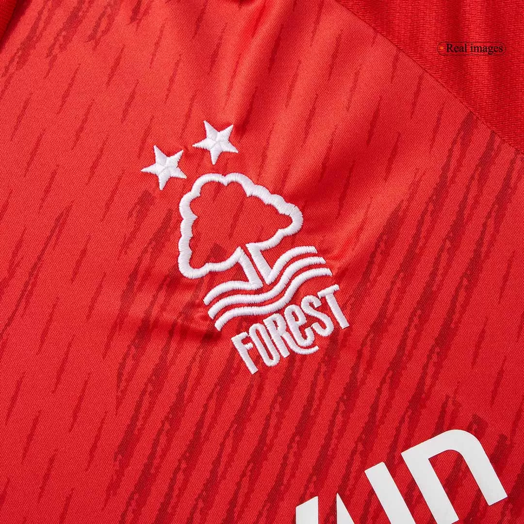Nottingham Forest Home Soccer Jersey - Image 8