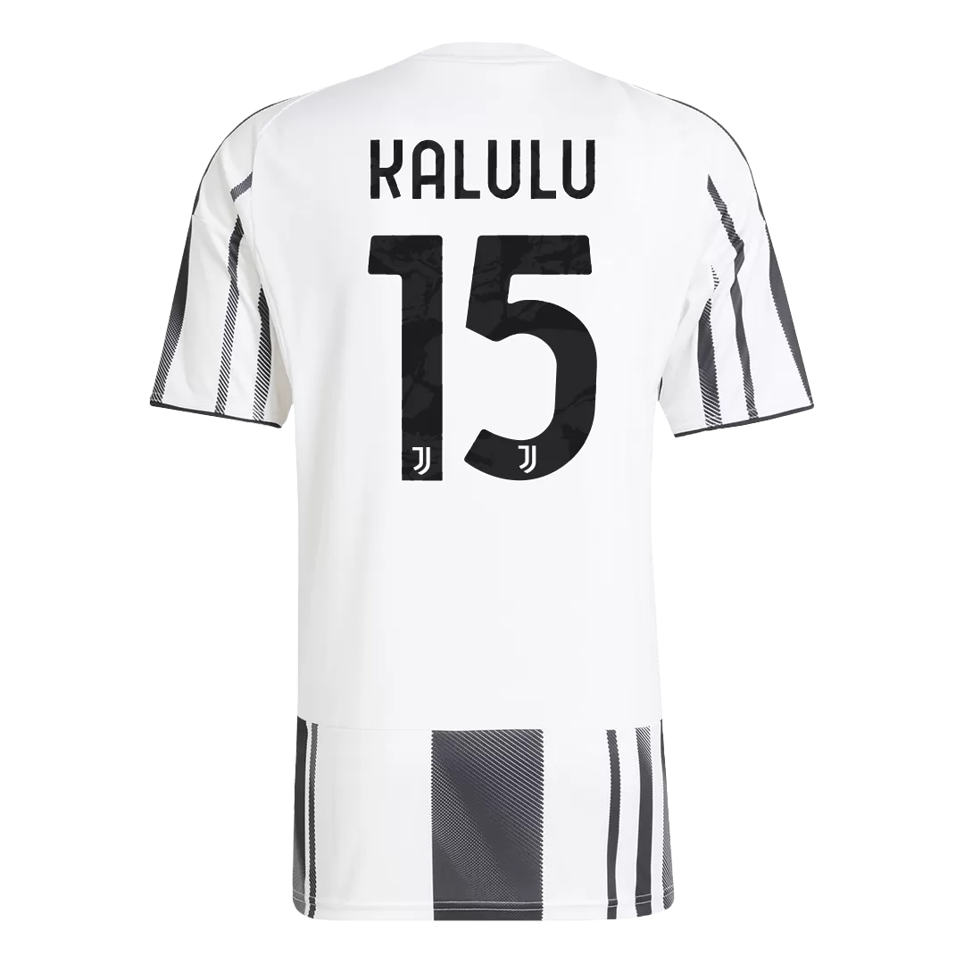 KALULU #15 Juventus Home Soccer Jersey 2025/26 - Image 3