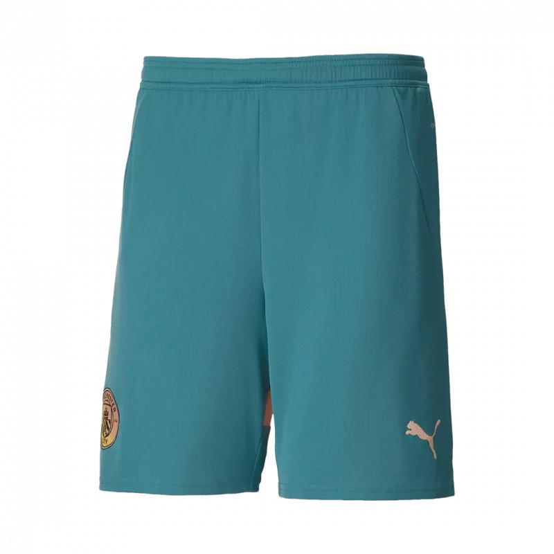 Manchester City Fourth Away Soccer Shorts - UCL