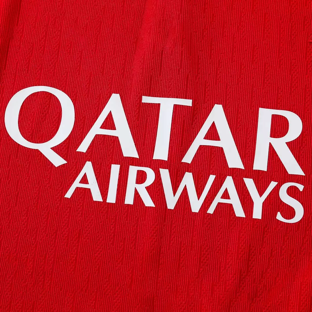 PSG 1/4 Zip Tracksuit 2025/26 Red - Image 6