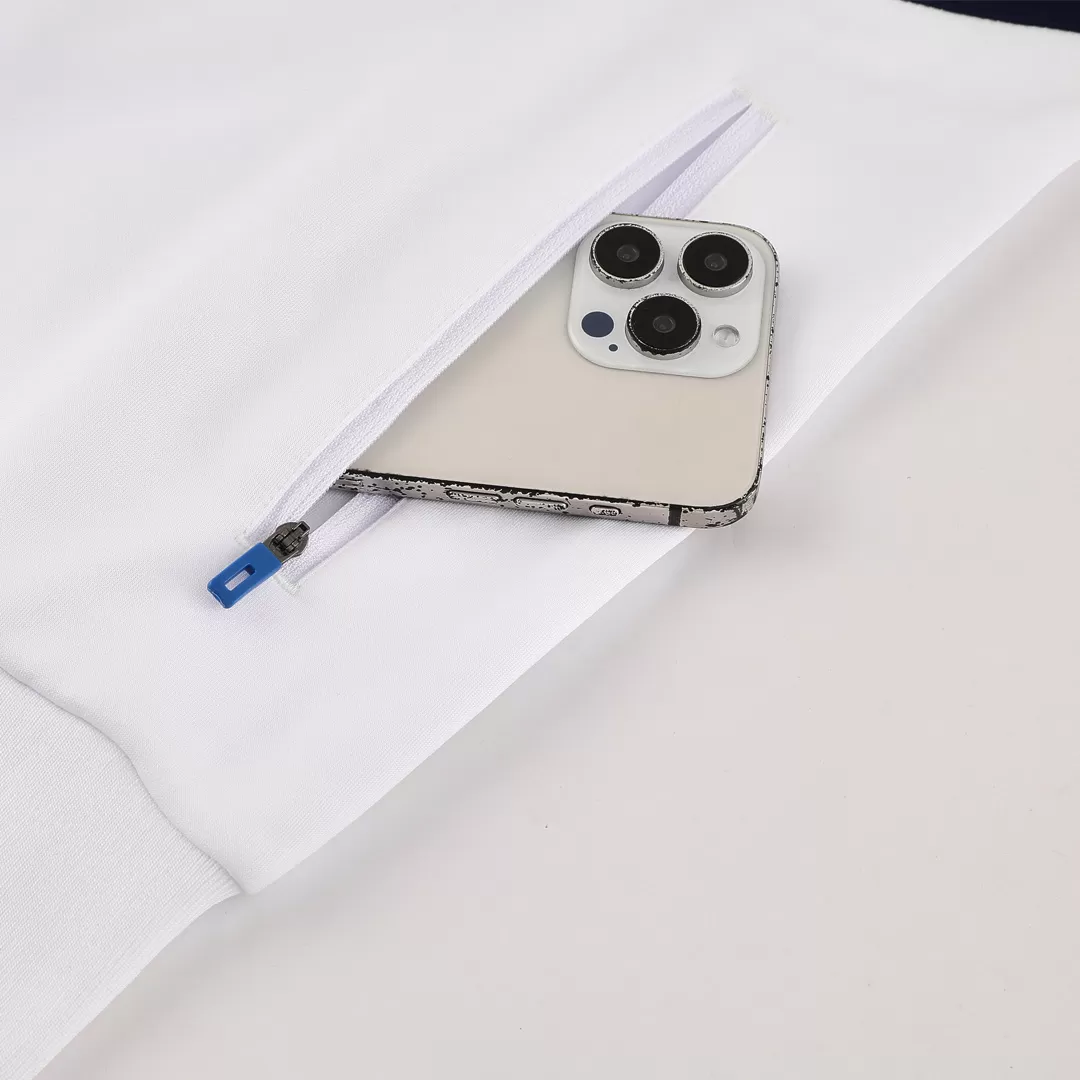 Napoli Jacket Tracksuit 2025/26 White - Image 16