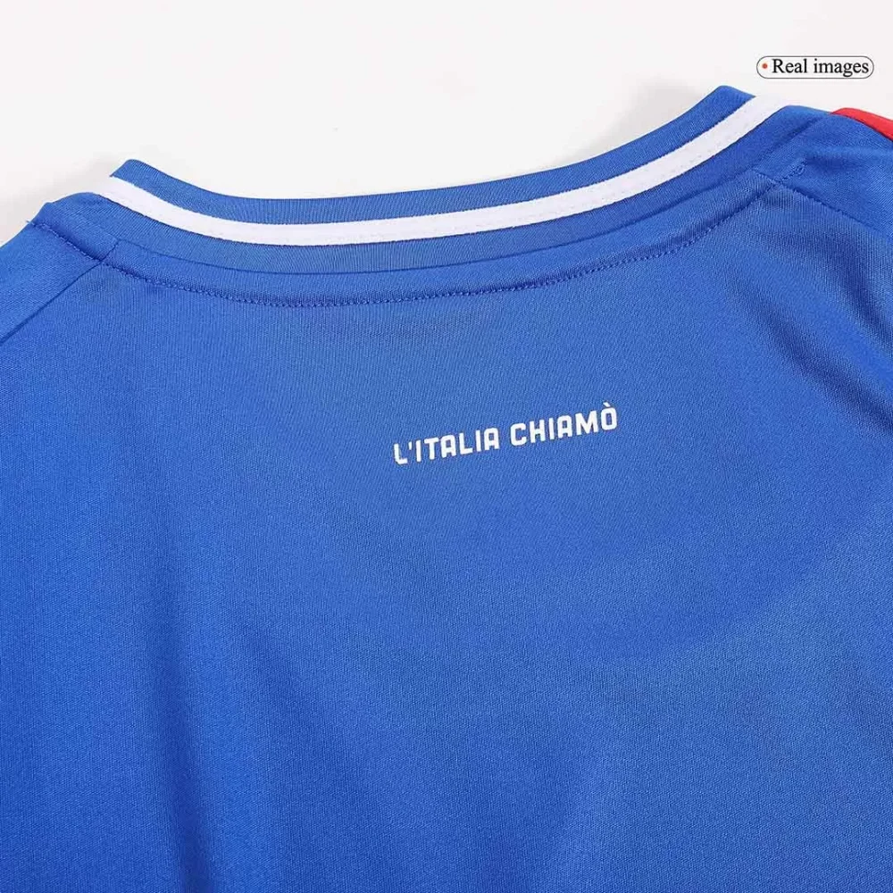 Italy Home Soccer Jersey EURO - Image 11