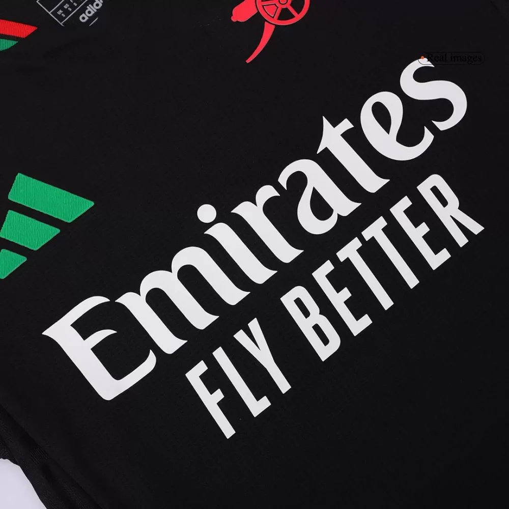 ØDEGAARD #8 Arsenal Away Authentic Soccer Jersey - Image 5