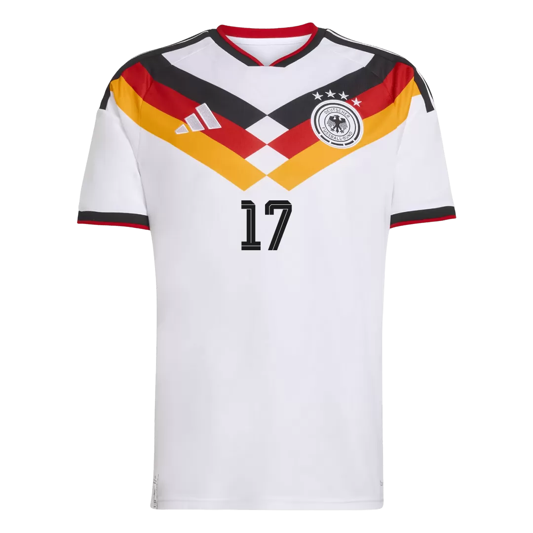 WIRTZ #17 Germany Home Soccer Jersey World Cup 2026 - Image 2