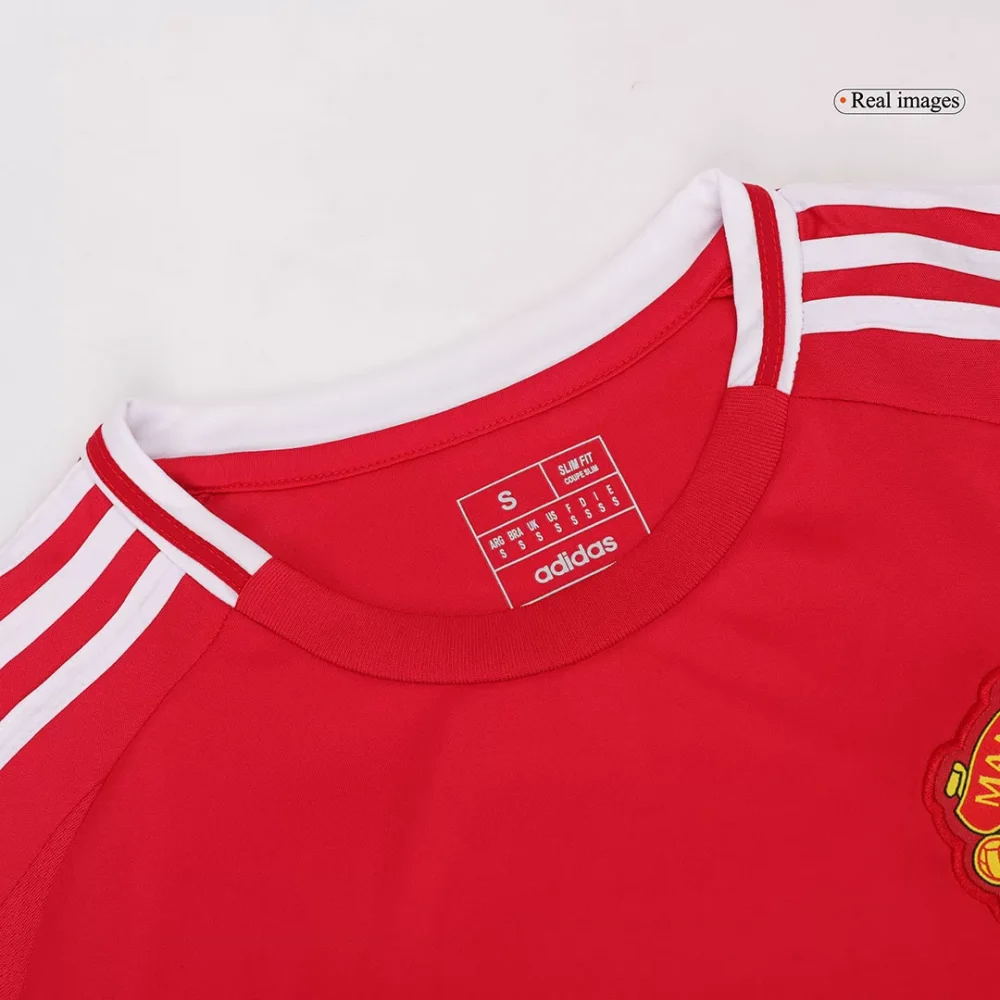 Manchester United Home Long Sleeve Jersey - Image 8