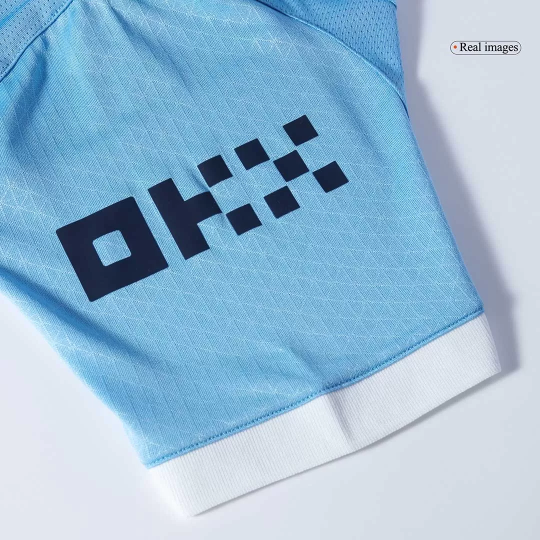 REIJNDERS #4 Manchester City Home Authentic Soccer Jersey 2025/26 - Image 11