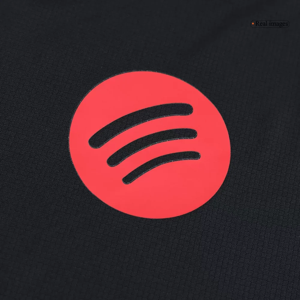 Barcelona Away Kids Soccer Jerseys Kit - Spotify Logo Without Text - Image 10