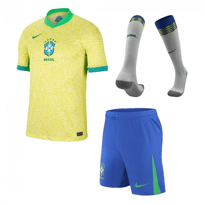 Brazil Home Jerseys Full Kit Copa America