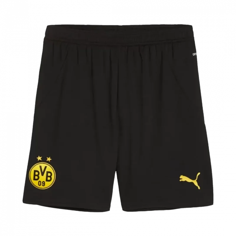 Borussia Dortmund Home Soccer Shorts