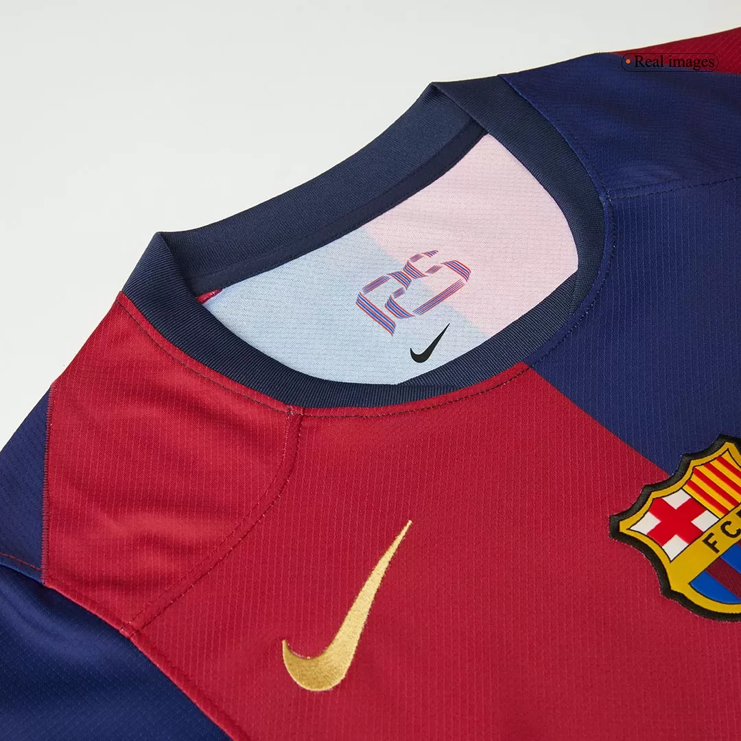 LAMINE YAMAL #19 Barcelona Home Soccer Jersey - UCL - Image 2