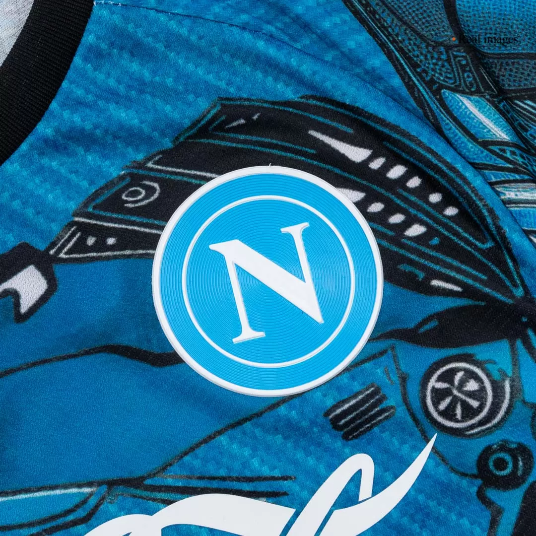 Napoli Pre-Match Soccer Jersey 2025/26 Blue - Image 7