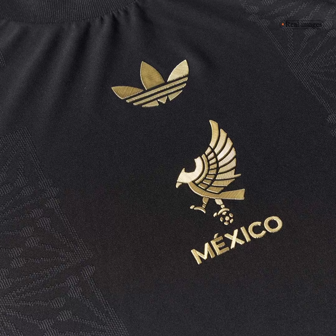 Mexico Third Away Long Sleeve Authentic Jerseys Kit 2025 - Gold Cup - Image 7