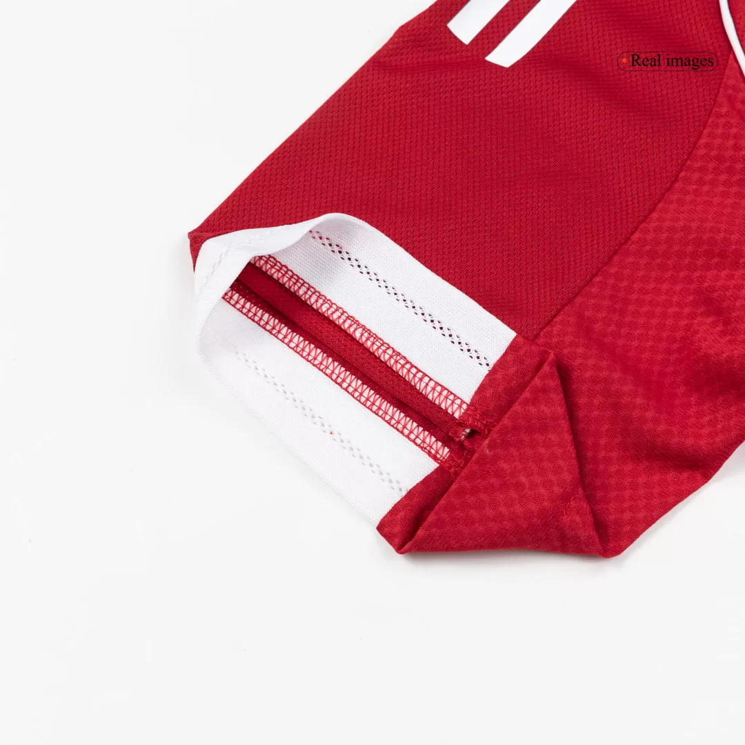 VIRGIL #4 Liverpool Home Authentic Soccer Jersey 2025/26 - Image 9