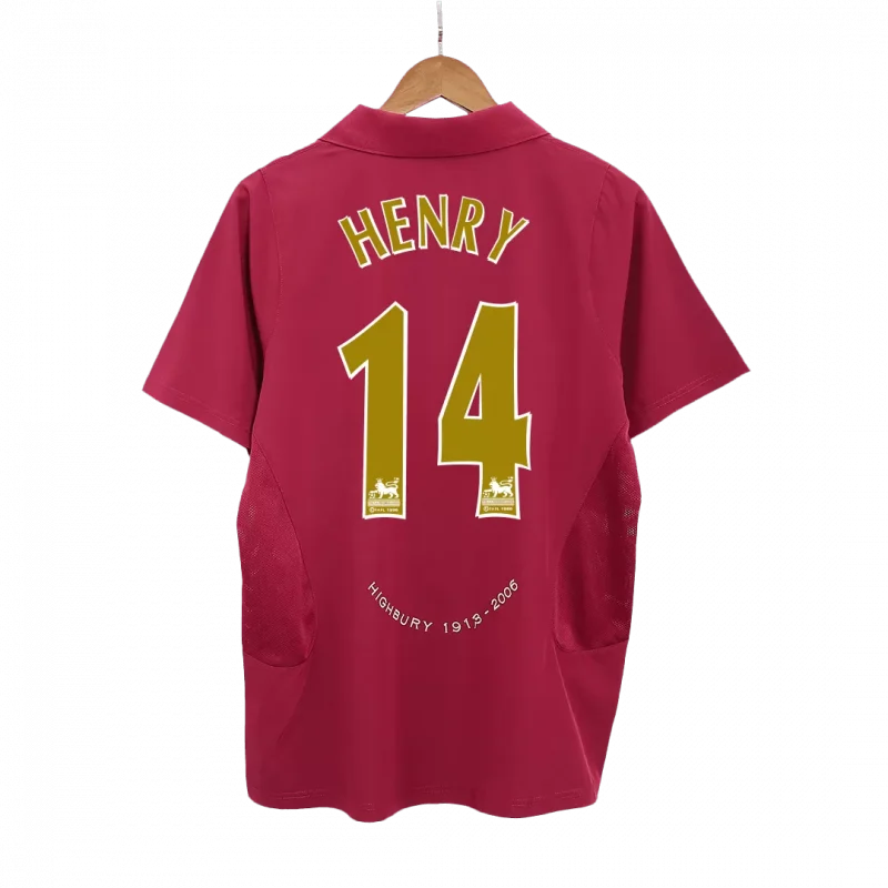 HENRY #14 Arsenal Home Soccer Jersey 2005/06