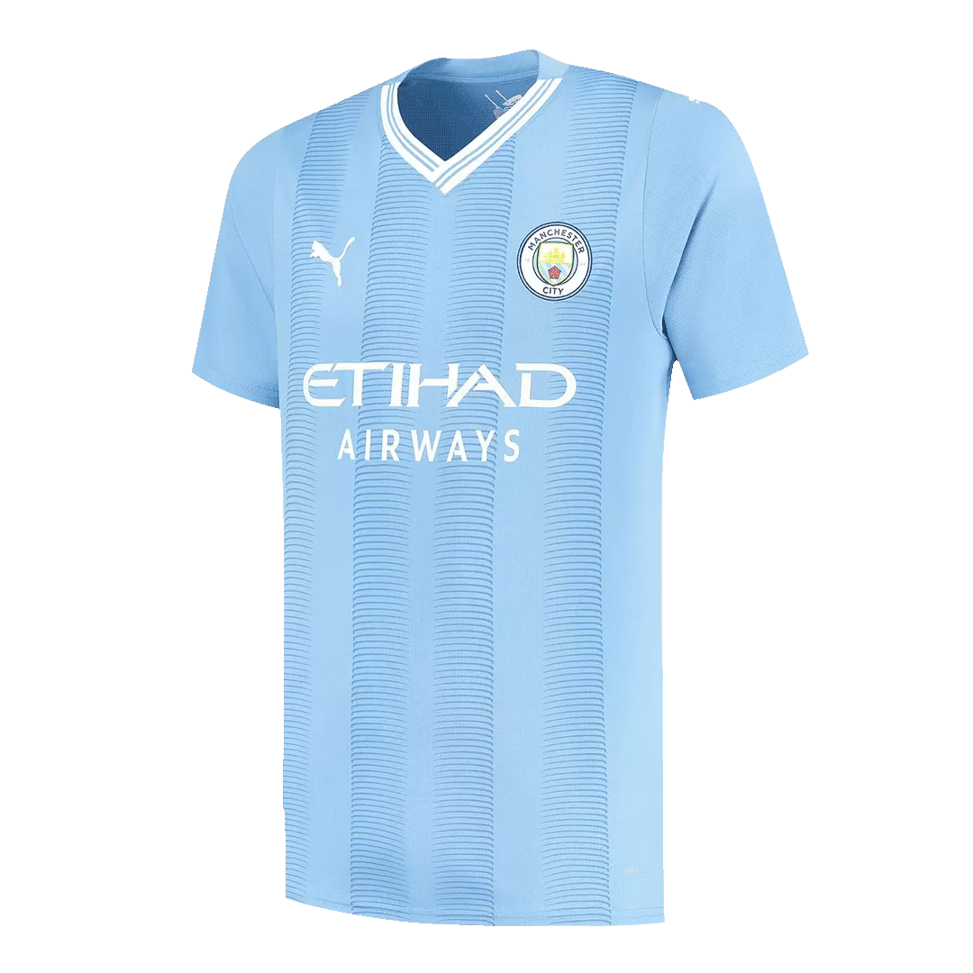 DE BRUYNE #17 Manchester City Japanese Tour Printing Home Jersey 2023/24 - Image 2