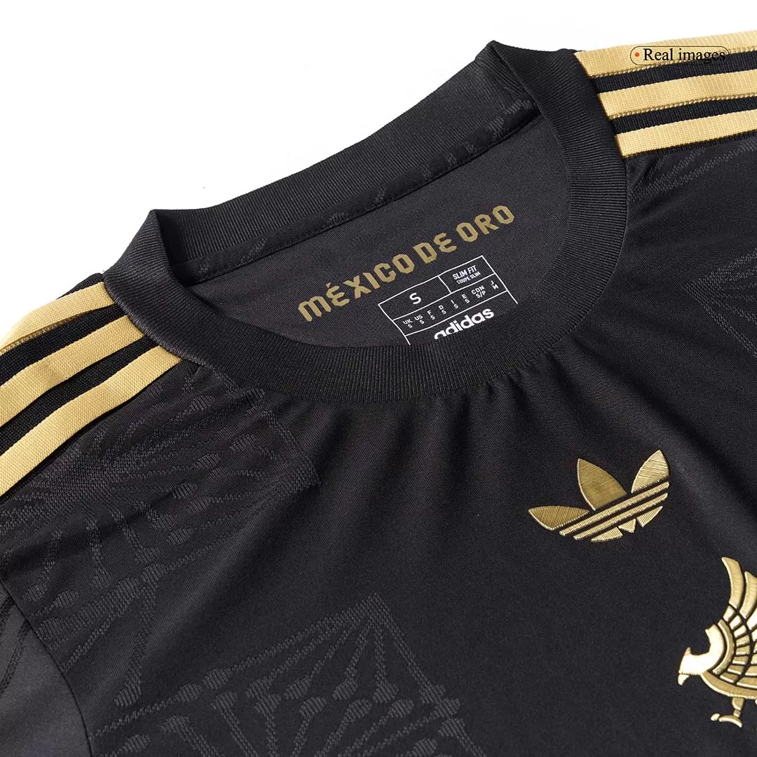 Mexico Third Away Long Sleeve Authentic Jerseys Kit 2025 - Gold Cup - Image 6