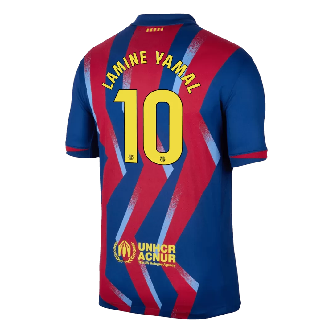 LAMINE YAMAL #10 Barcelona Fourth Away Soccer Jersey 2025/26 - Image 3