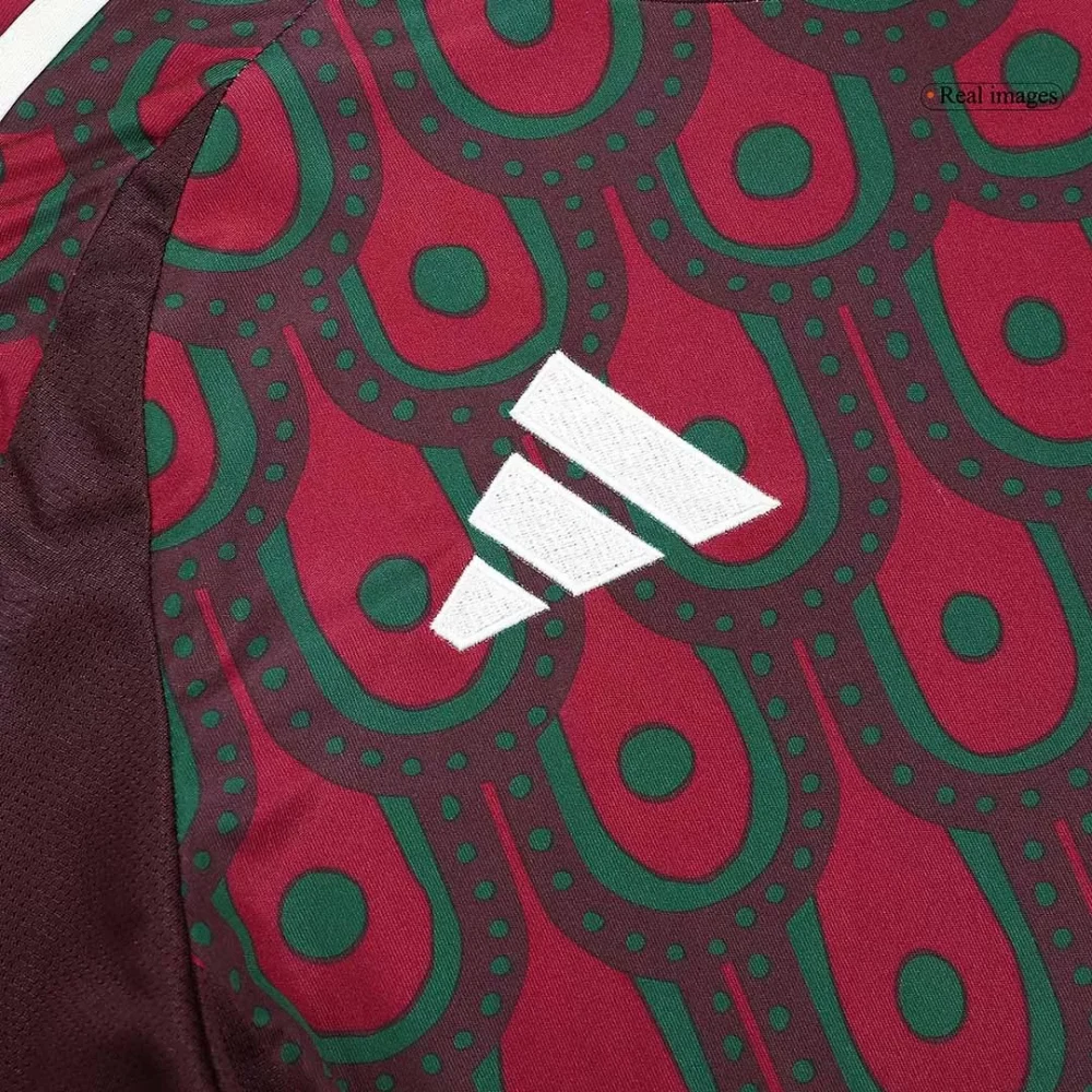 Mexico Home Long Sleeve Soccer Jersey Copa America - Image 8