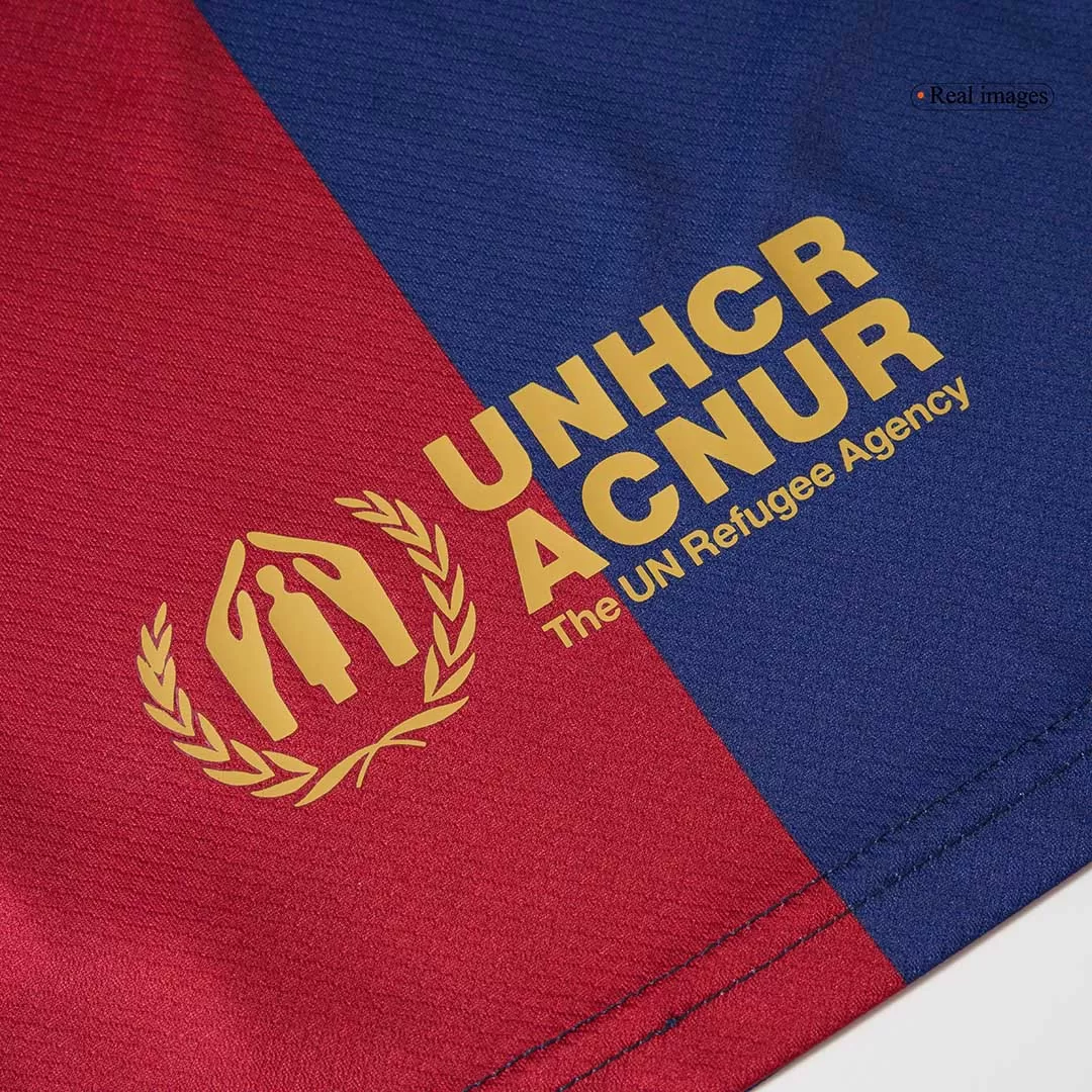 Barcelona Home Kids Soccer Jerseys Kit - COLDPLAY - Image 14