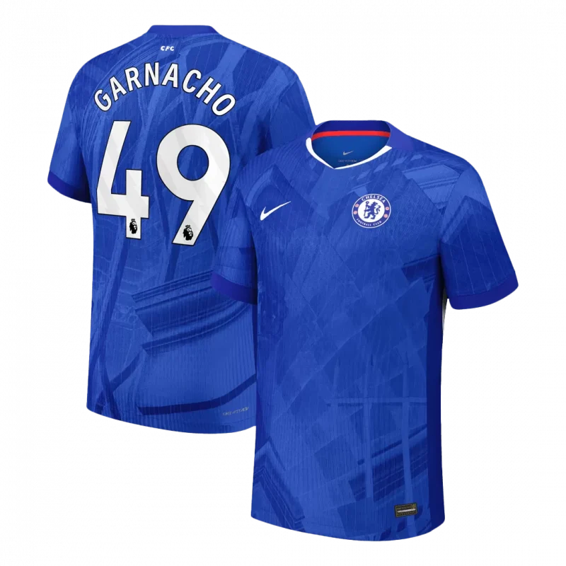 GARNACHO #49 Chelsea Home Authentic Soccer Jersey 2025/26