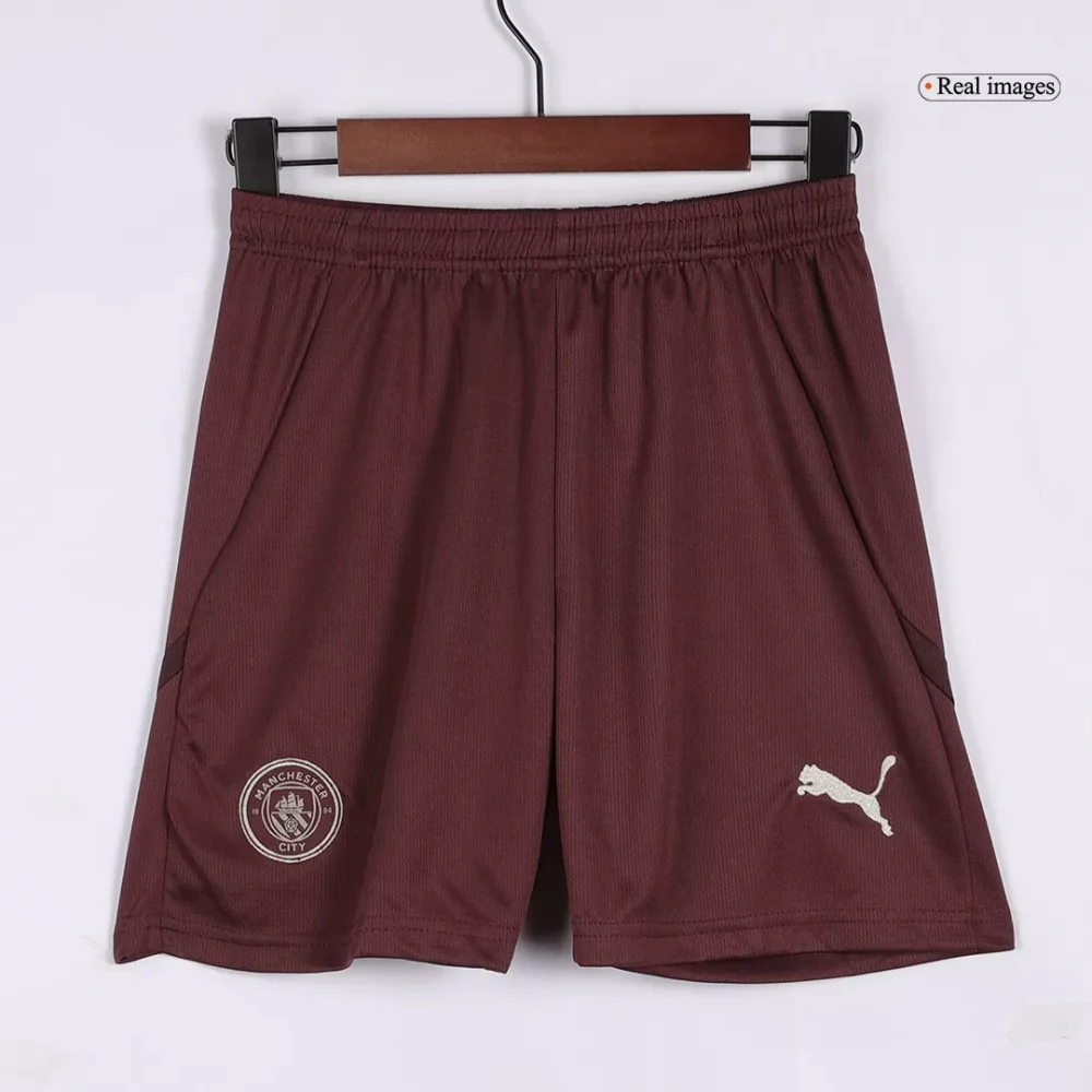 Manchester City Third Away Kids Soccer Jerseys Full Kit - Image 6