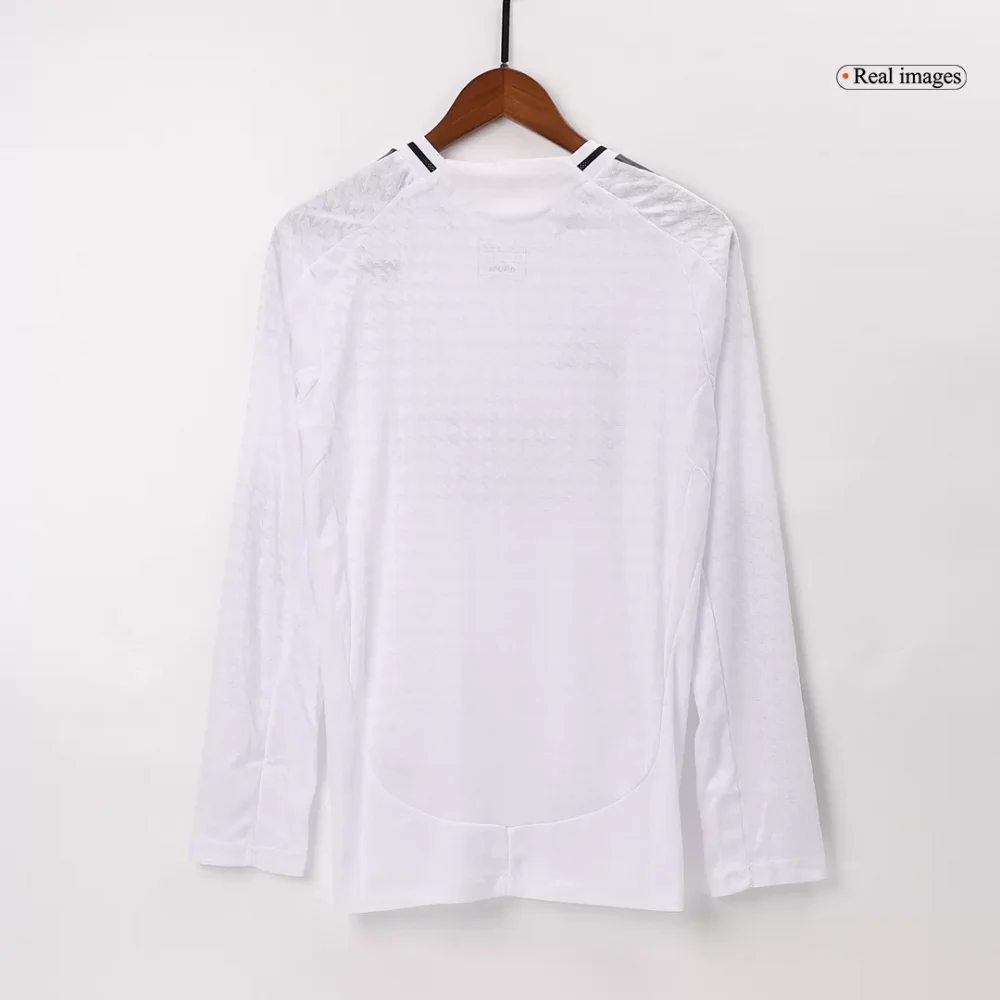 Authentic Real Madrid Home Long Sleeve Soccer Jersey - Image 7