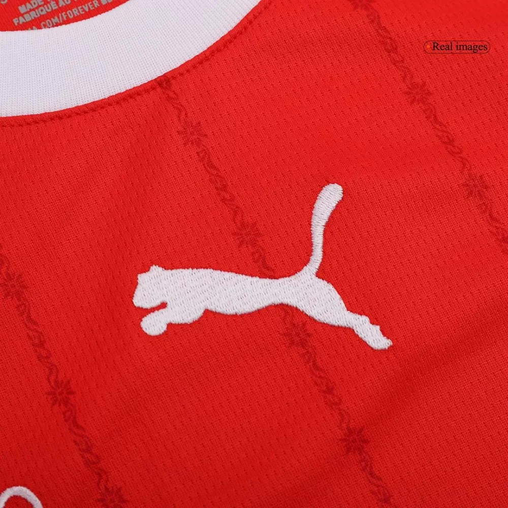 Switzerland Home Soccer Jersey EURO - Image 8